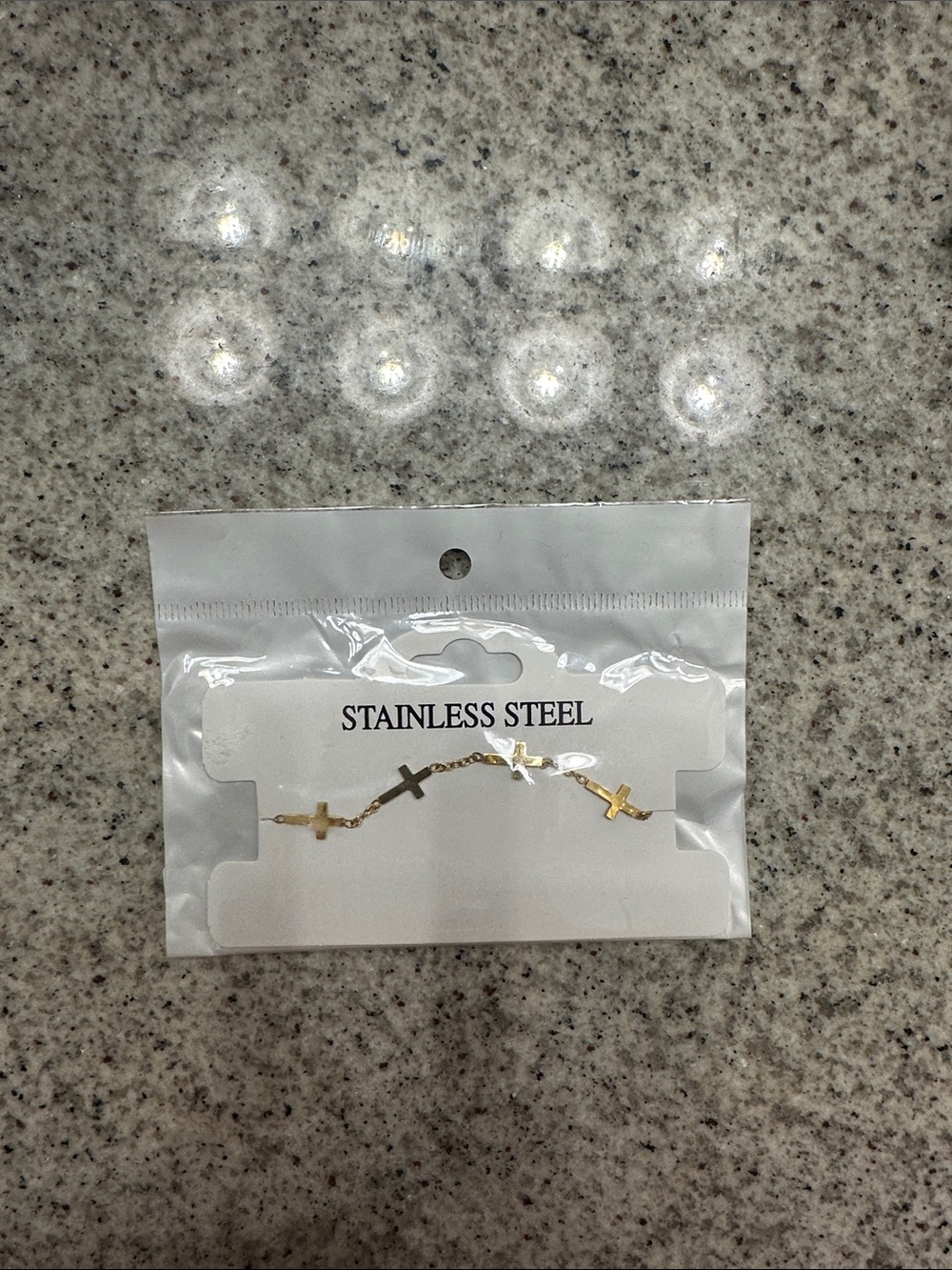 NWT Gold Cross Bracelet - Women Accessories